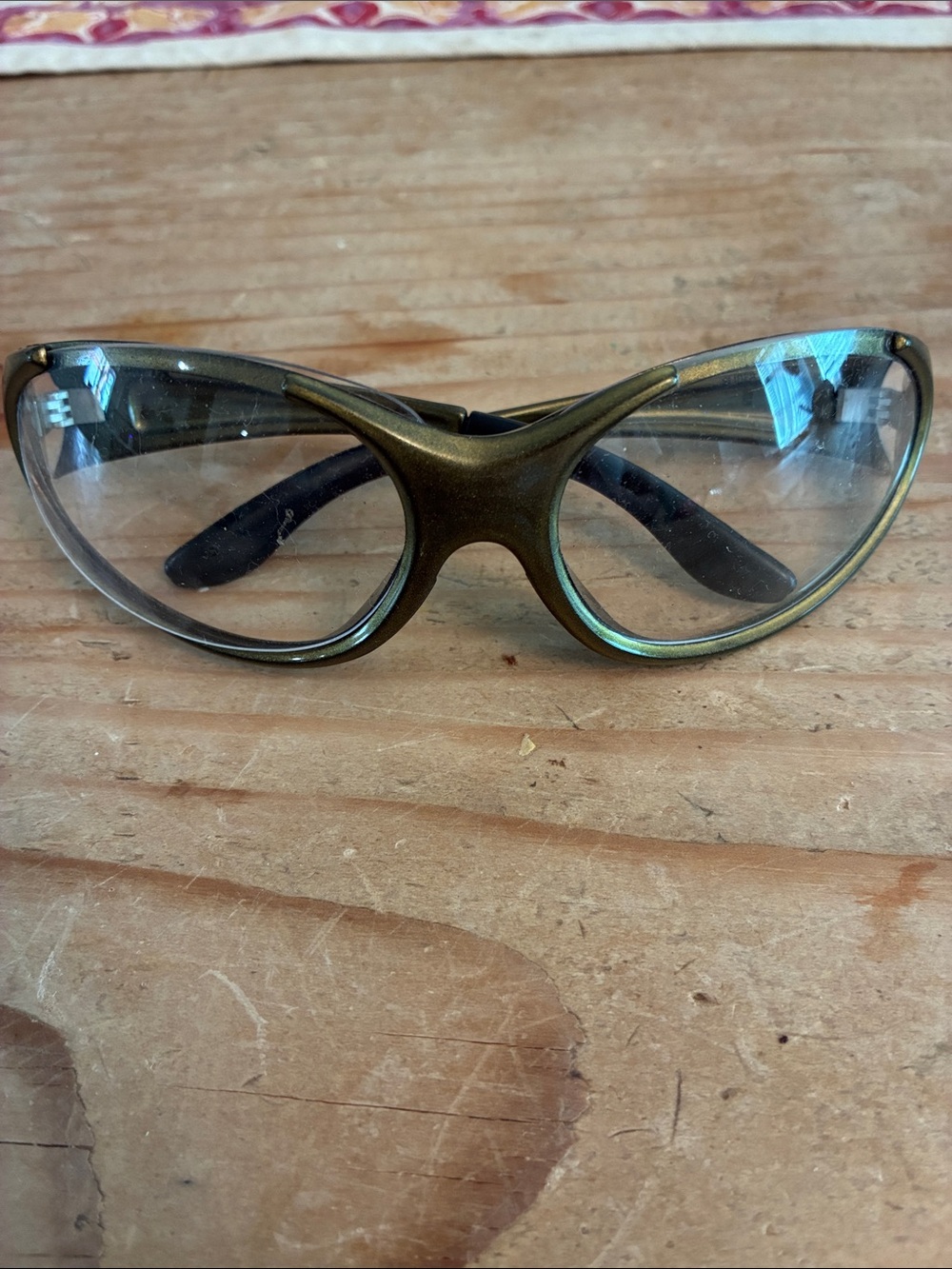 SMITH Olive Green slider bazooka Glasses changeable lenses clear sunglasses
